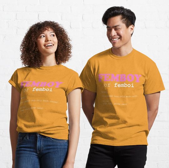 Discover Femboy Or Femboi Definition LGBTQ Gay Pride Sissy Classic T-Shirt