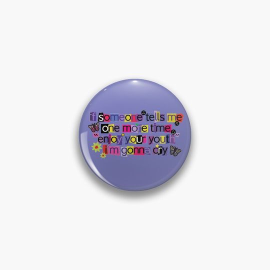 Discover Sour Brutal Youth Lyric Pin