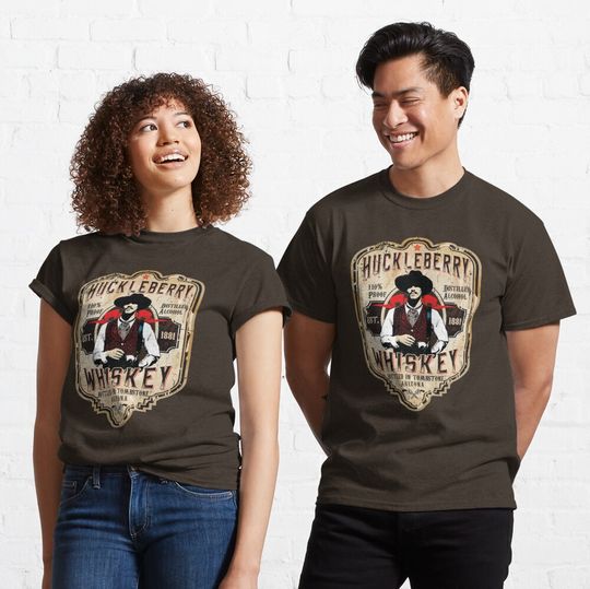 Discover Huckleberry Whiskey Label Classic T-Shirt I'm Your Huckleberry