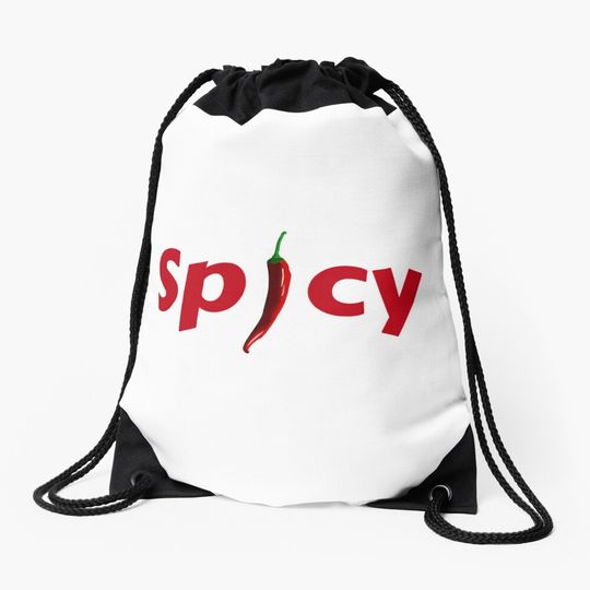 Discover Spicy  Drawstring Bag