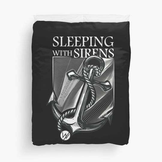Discover Sleeping With Sirens Duvet Cover
