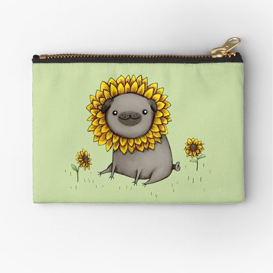 Discover Pugflower Makeup Bags