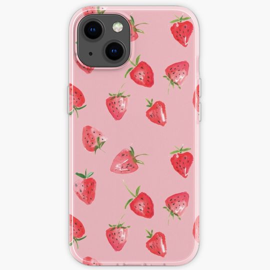 Discover Strawberries iPhone Case