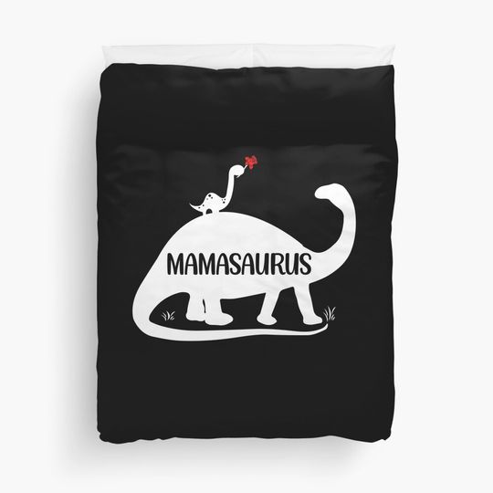Discover Mamasaurus Duvet Cover