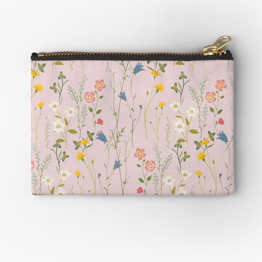 Discover Dreamy Floral Pattern Makeup Bags