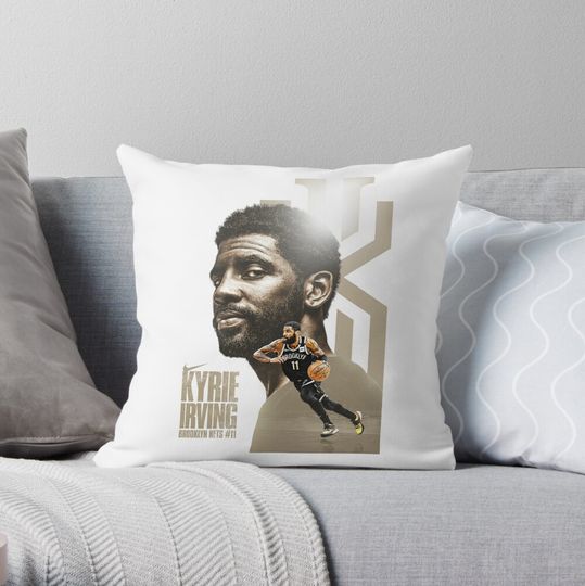 Discover Kyrie Irving Throw Pillow