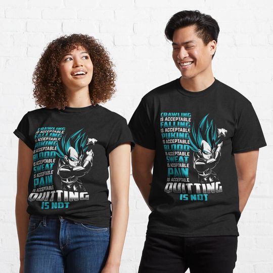 Discover Dragon Ball Super Vegeta Ultra Instinct Crawling T-Shirt