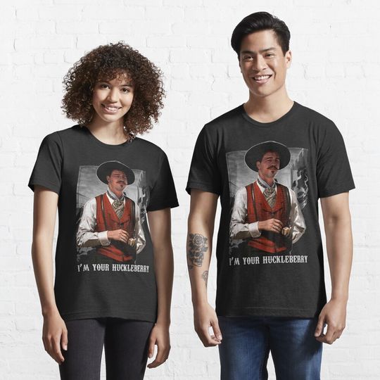 Discover Doc Holliday Huckleberry Tombstone  Essential T-Shirt I'm Your Huckleberry