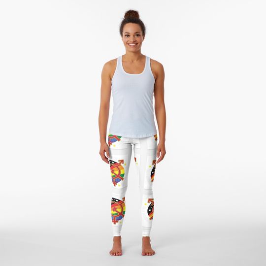 Discover Queer Communist Space Leggings