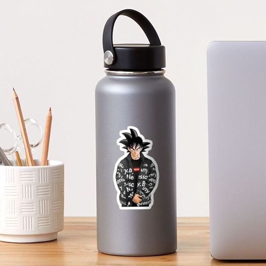 Discover Goku Drip Sticker