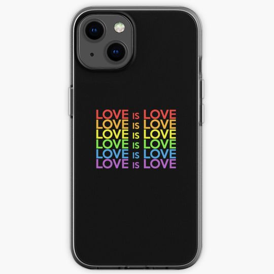 Discover Love Is Love, Pride Month 2022 iPhone Case