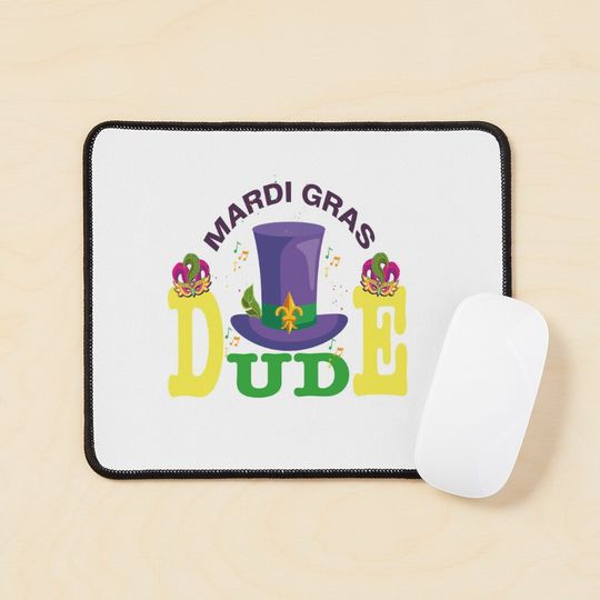 Discover Mardi Gras Dude 2022 Mouse Pad