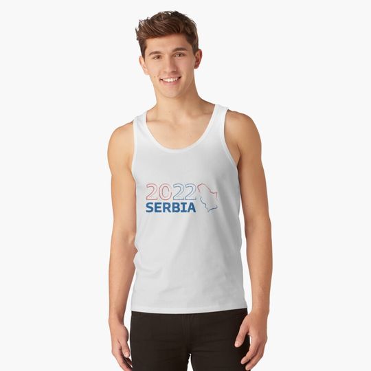 Discover SERBIA world cup 2022 Tank Top