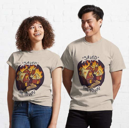 Discover D&D Burned Down the Town T-Shirt