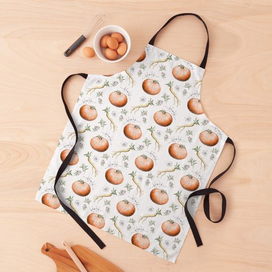 Discover Pumpkins and Parsnips Apron