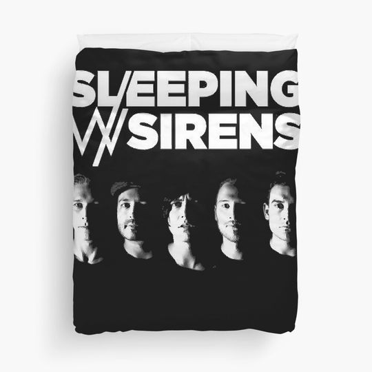 Discover Sleeping With Sirens Duvet Cover