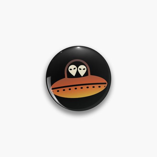 Discover Aliens Pin
