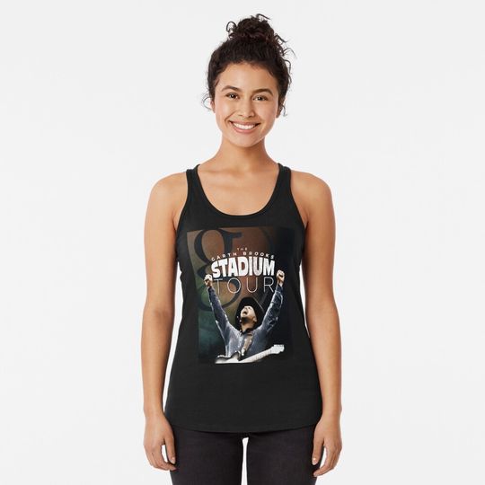 Discover The Garth Brouks summer Racerback Tank Top