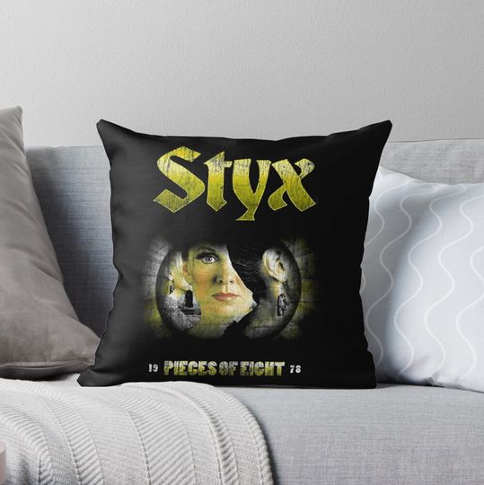 Discover Styx Throw Pillow