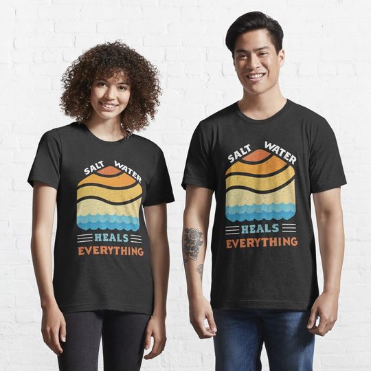 Discover Salt Water Heals Everything Classic T-Shirt