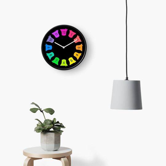 Discover Rainbow Bells Clock