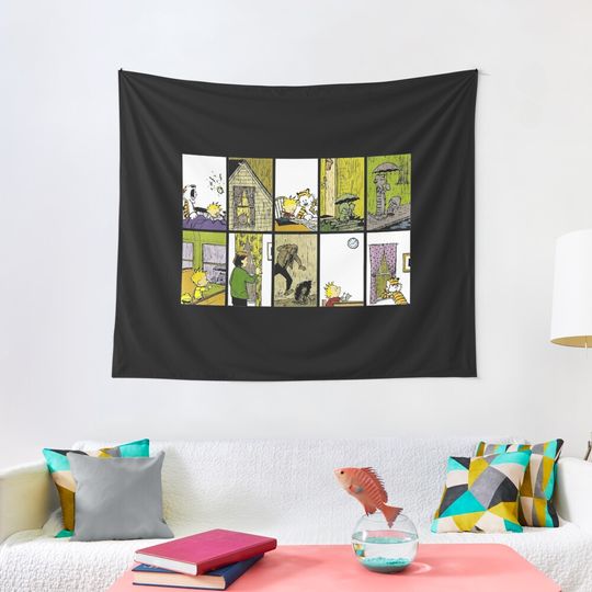 Discover Calvin and Hobbes Tapestry