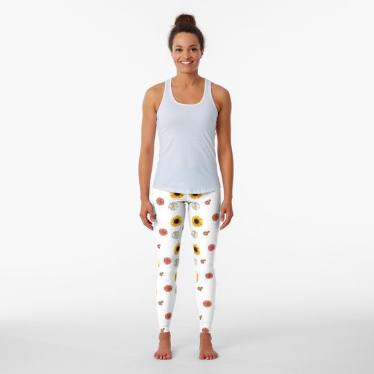 Discover 70’s flowers Leggings