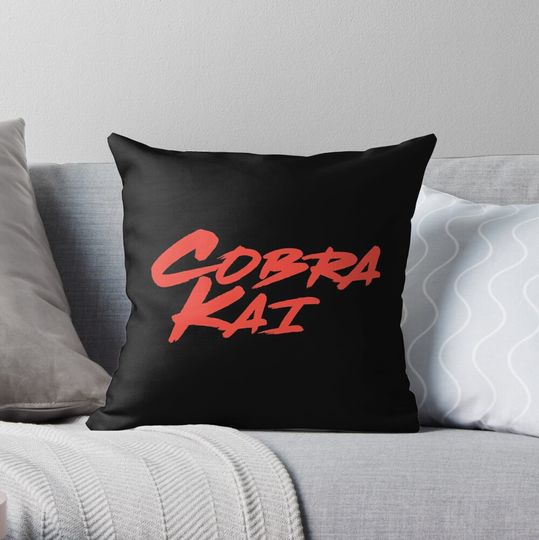 Discover Cobra Kai Throw Pillow