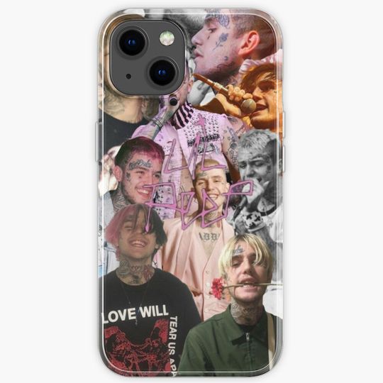 Discover Lil Peep Collage Phone Case iPhone Case
