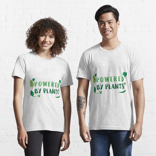 Discover Powered by plants Essential T-Shirt