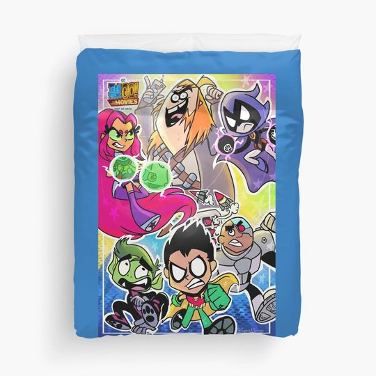 Discover Teen Titans Go! Duvet Cover