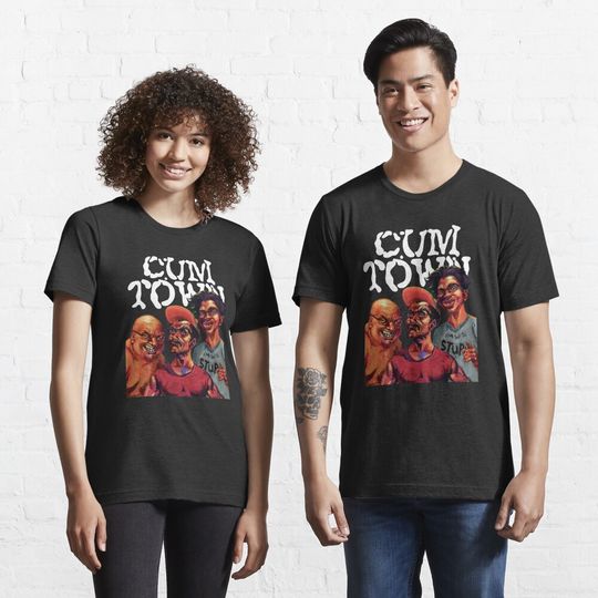 Discover Cum Town Black Essential T-Shirt