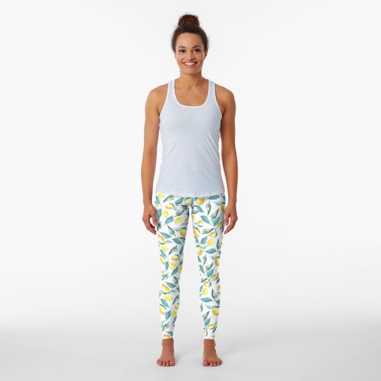 Discover Lemon Leggings, Lemon Leggings