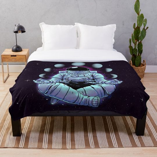 Discover Meditation Throw Blanket