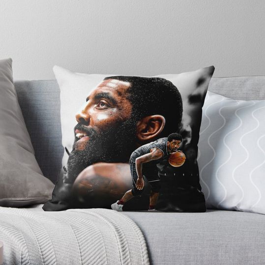 Discover Kyrie Irving Throw Pillow