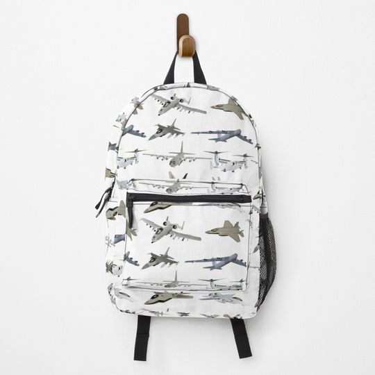 Discover US Military Airplanes Backpack