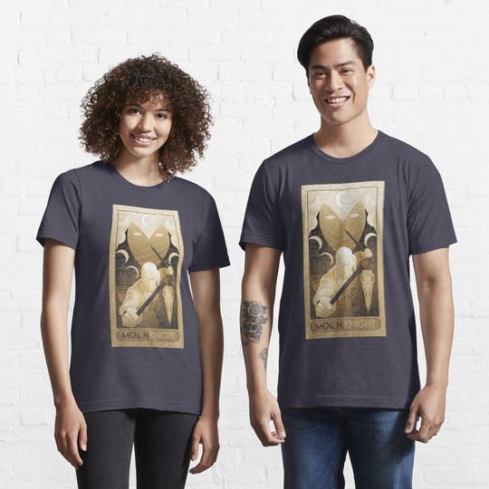Discover Moon Knight Gold Hieroglyphics Essential T-Shirt