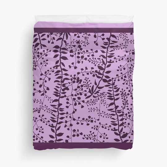 Discover Bella Swan Lavender Freesia Duvet Cover