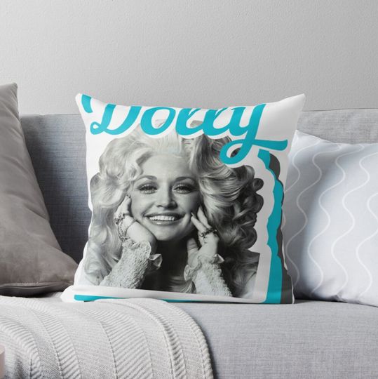 Discover Dolly Parton Throw Pillow, Dolly Parton Pillow