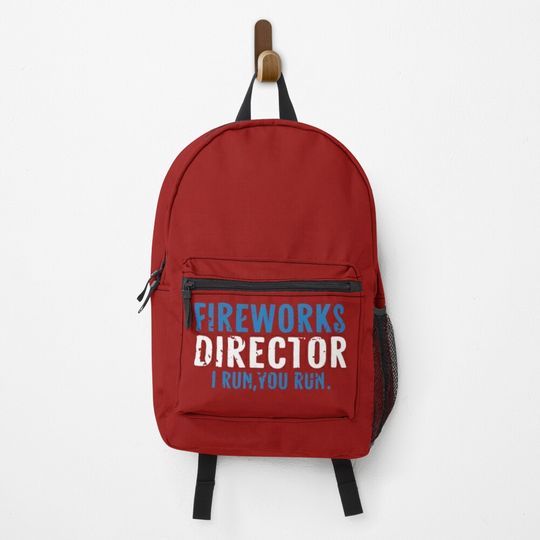 Discover Fireworks Director I Run You Run Backpack