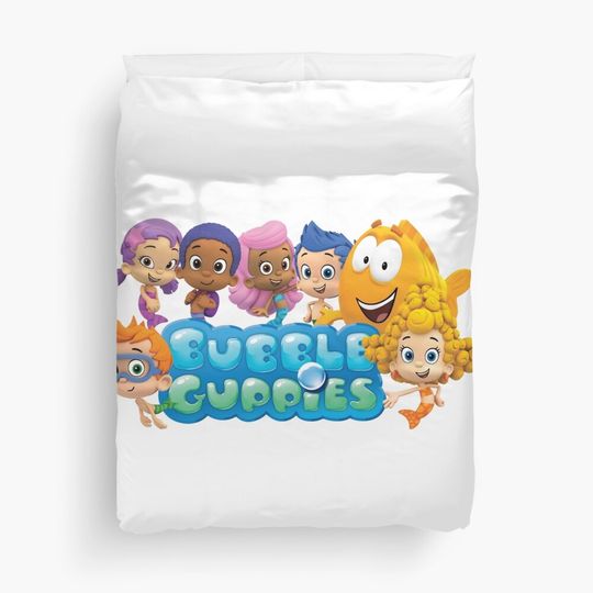 Discover Bubble Guppies Duvet Cover