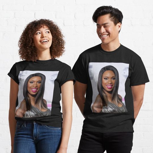 Discover Jennifer Hudson's Medium Length Haircut Classic T-Shirt