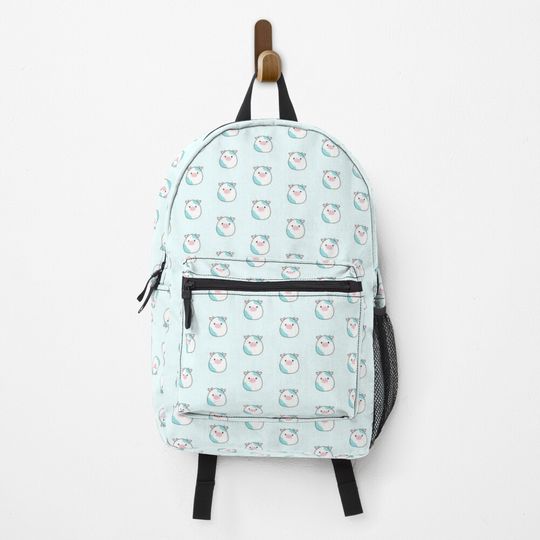 Discover Teal Cow Squishmallow Backpack