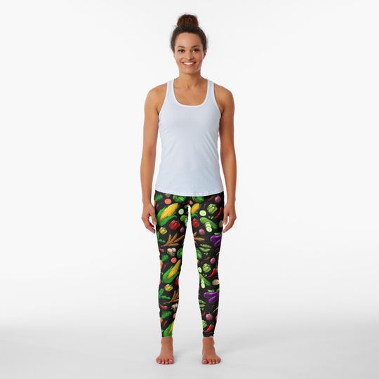 Discover Veggiephile Veggies Leggings