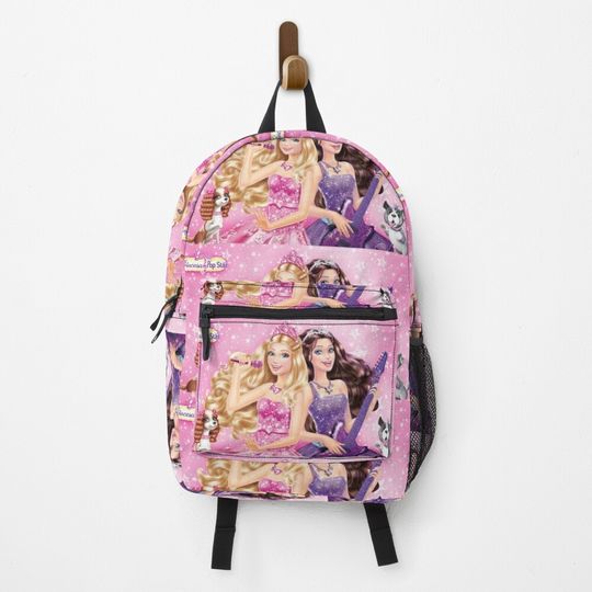 Discover Modern Barbie Collage Backpack