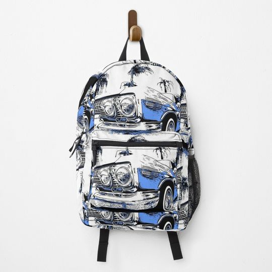 Discover cartoon low rider Backpack