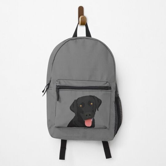 Discover Bruno the Black Lab Backpack