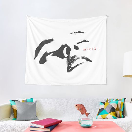 Discover Mitski Merch Mitski Face Tapestry