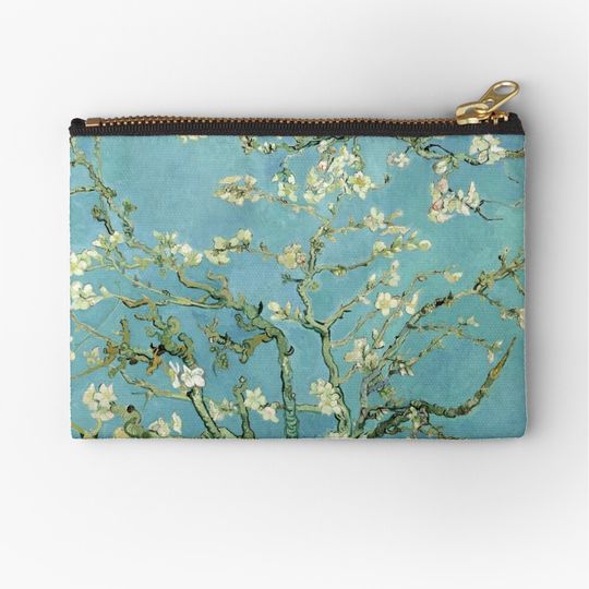 Discover Almond Blossom by Van Gogh Zipper Pouch