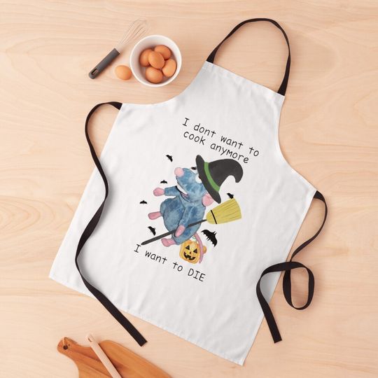 Discover I Don't Want To Cook Anymore I Want To Die Apron